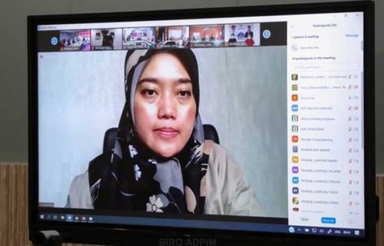 Wagub Lampung Pimpin Rakor Persiapan Natal dan Tahun Baru 2021