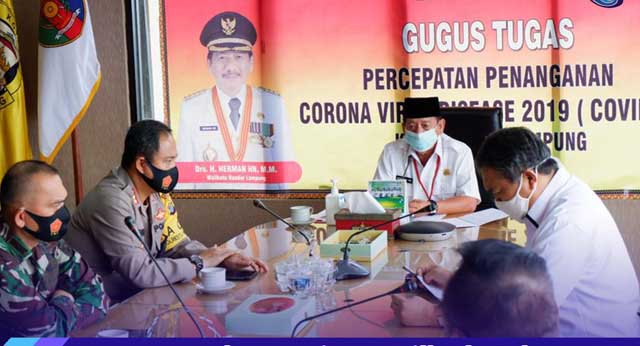 Pemkot-KPU-Bawaslu Bandarlampung Gelar Rakor di Tengah Pandemi