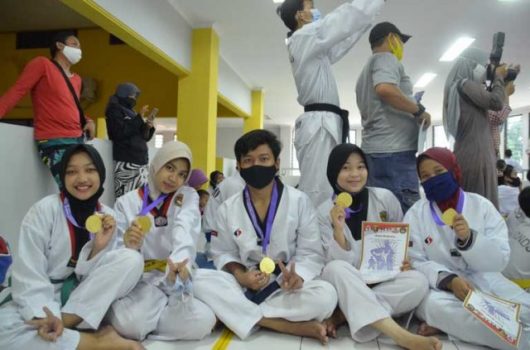 Mahasiswa Itera Raih Lima Medali Emas di Ajang Begawi Taekwondo Lampung 2020