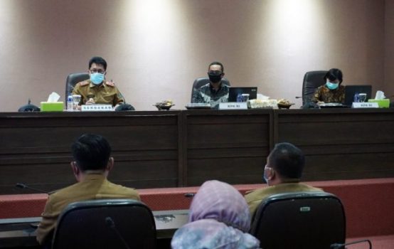 Tim Korwil IV KPK Lakukan Monev MCP Pemkab Lampung Selatan