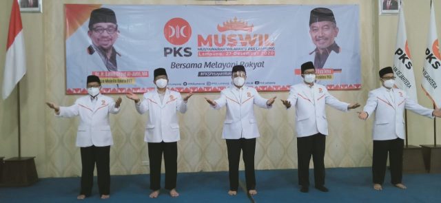 Mufti Salim Terpilih Lagi, Ini 8 Pimpinan PKS Lampung Periode 2020-2025