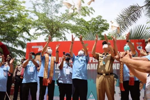 Hadiri Pengukuhan Pelopor Perdamaian, Ini Harapan Wagub Lampung