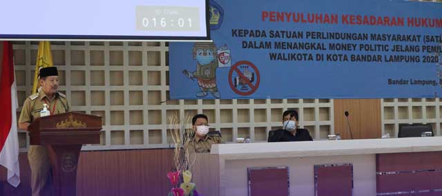 Pemkot Bandarlampung-FH Unila Gelar Penyuluhan Kesadaran Hukum