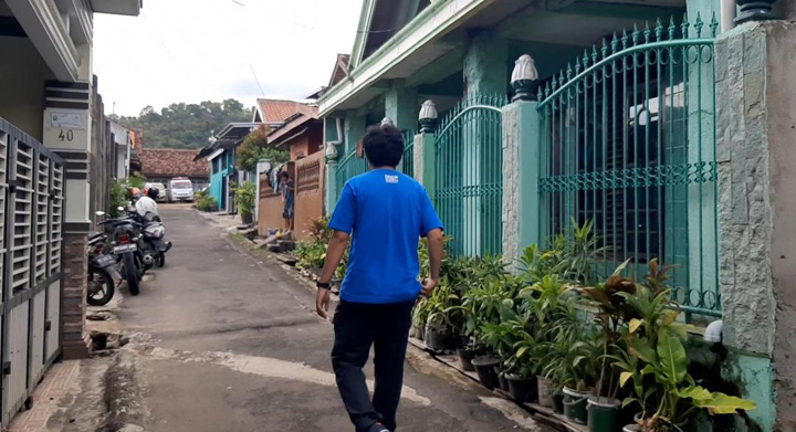 Terduga Teroris Diamankan Densus 88 di Belakang Pasar Koga Bandarlampung