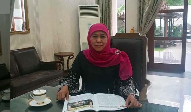 Gubernur Jawa Timur Positif Covid-19