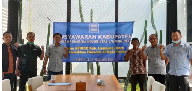 Muskab, Abdul Latief Terpilih Sebagai Ketua Apindo Lampung Utara
