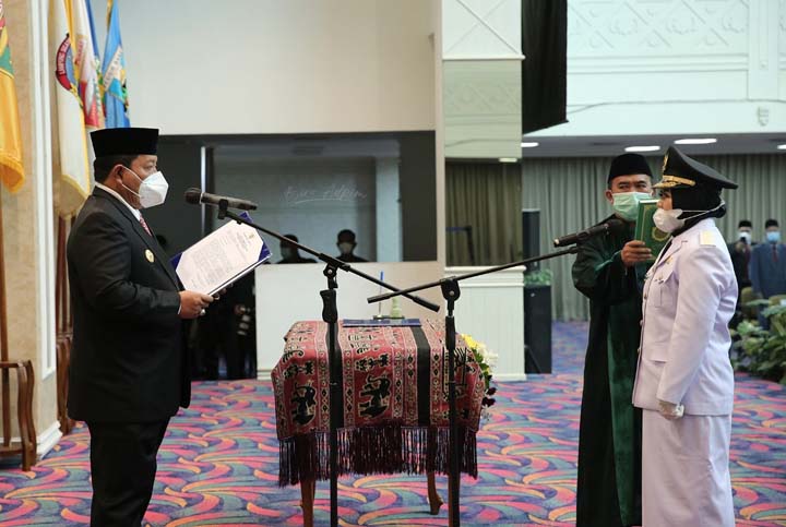 Haryati Chandralela Dilantik sebagai Wakil Bupati Mesuji Sisa Masa Jabatan 2017-2022