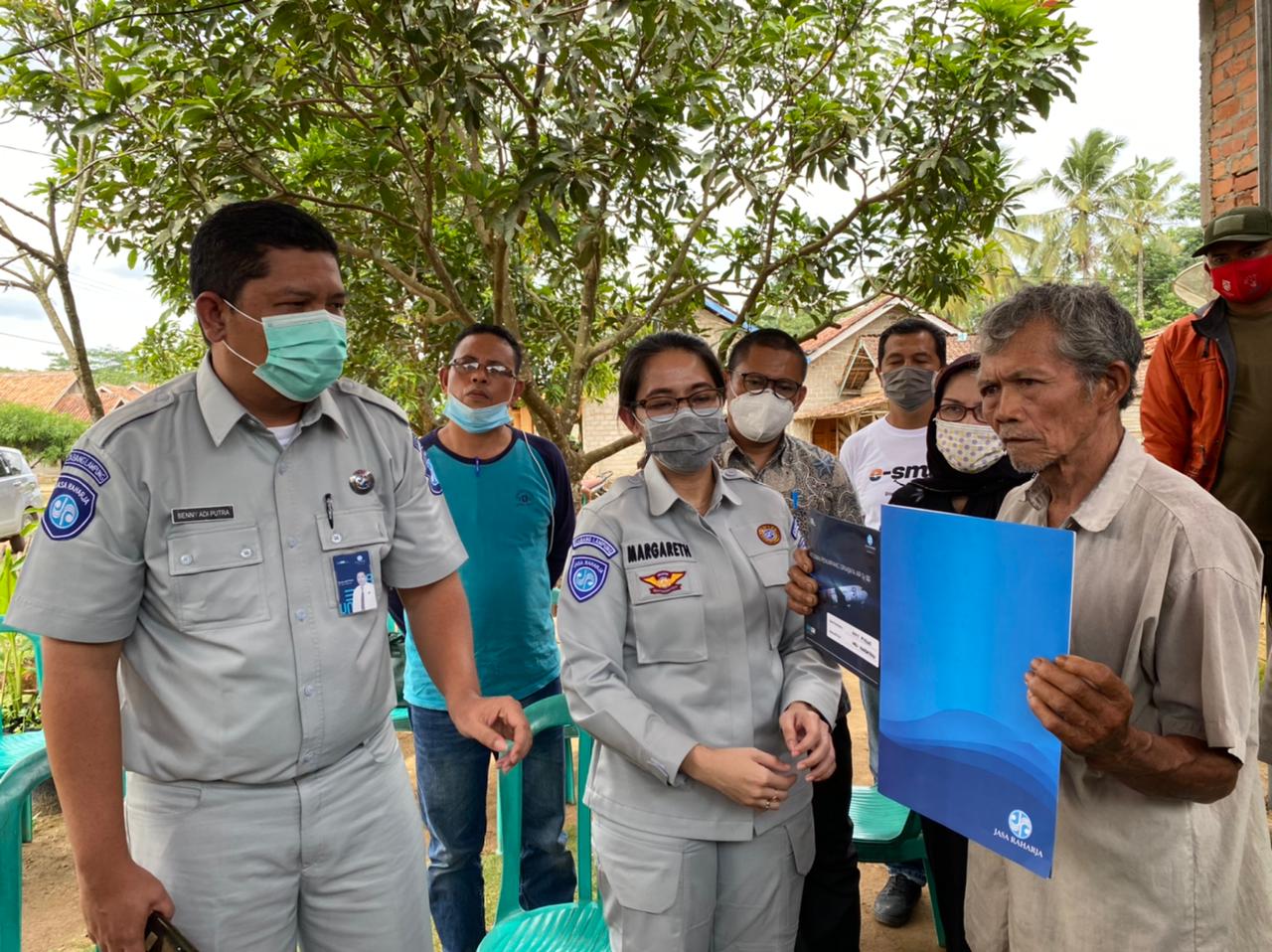 Jasa Raharja Lampung Serahkan Santunan Korban Sriwijaya Air SJ182