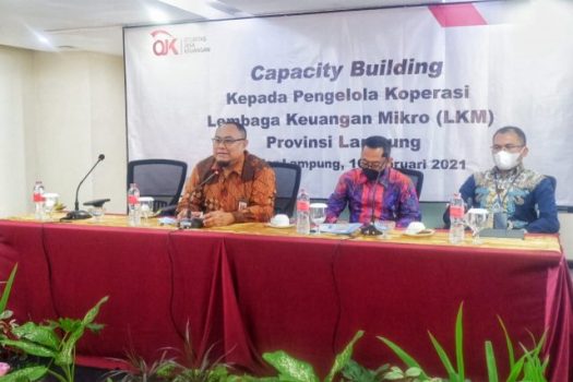 OJK Gelar ‘Capacity Building’ bagi Para Pengelola LKM di Lampung