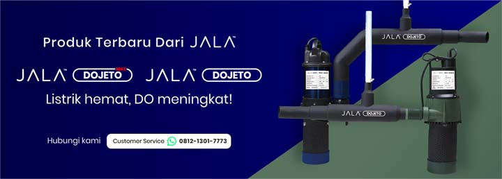 Jala Dojeto dan Jala Dojeto Max, solusi terbaru dari Jala untuk meningkatkan DO di tambak udang atau tambak ikan dan cocok untuk kolam bundar