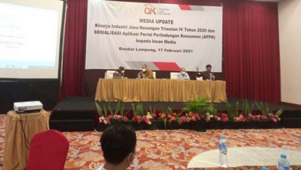 OJK Optimistis Industri Jasa Keuangan di Lampung Membaik pada 2021