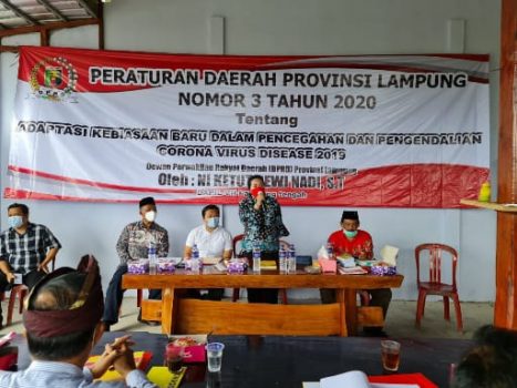 Ni Ketut Dewi Nadi Sosialisasikan Perda AKB di Lampung Tengah