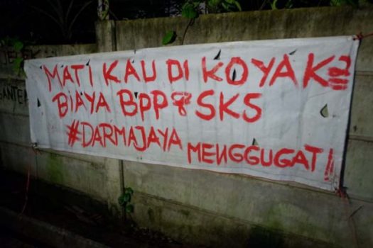 KBM IIB Darmajaya Gugat Kampus karena tidak Beri Keringanan BPP dan SKS