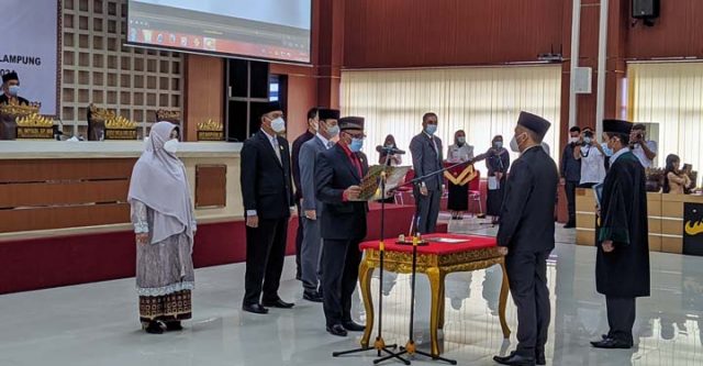 PAW Anggota DPRD Bandarlampung, Sudibio Putra Gantikan Naldi Rinara