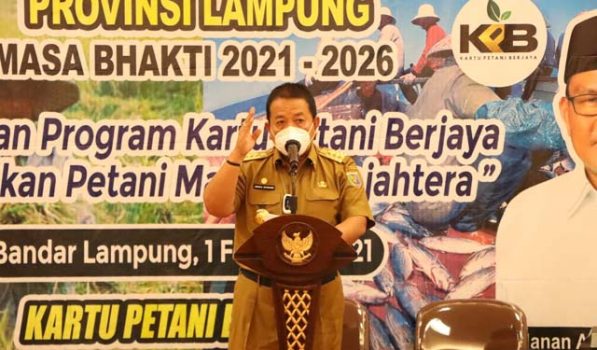 Gubernur Lampung Berharap KTNA Sukseskan Kartu Petani Berjaya