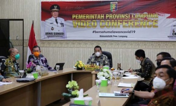 Rakor Bersama Tim Korsupgah KPK, Gubernur Arinal Tegaskan Komitmen Cegah Korupsi