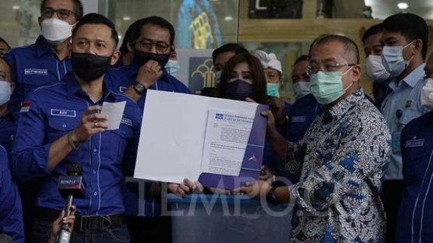 AHY Serahkan Dokumen Partai Demokrat, Ini Kata Dirjen AHU Kemenkum HAM