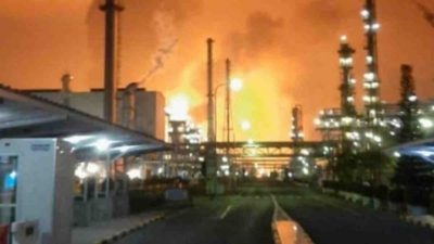 Kilang Minyak Balongan Terbakar, Pertamina Jamin Pasokan BBM Aman