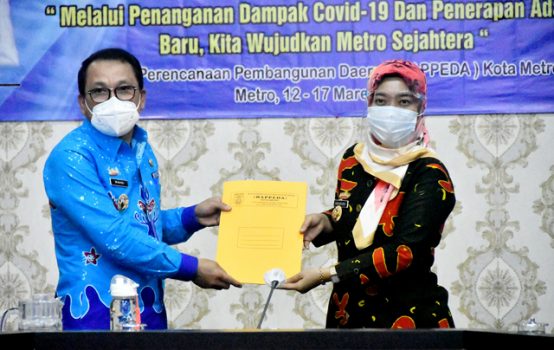 Hadiri Musrenbang Kota Metro, Ini Pesan Wagub Lampung