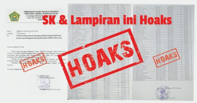SK Madrasah Program Pembangunan RKB Beredar, Ini Kata Kemenag