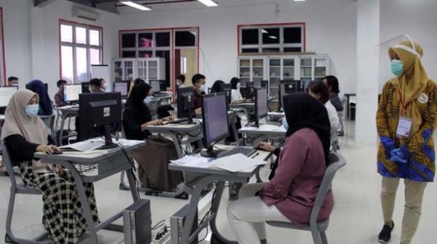 Pusat UTBK ITERA Siapkan 730 Komputer Hingga Prokes Covid-19