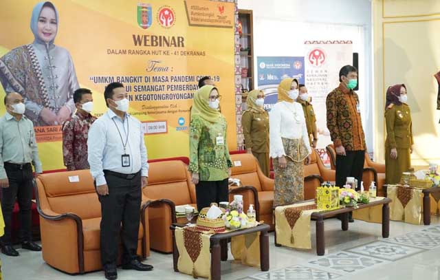 Bank Lampung Dukung Dekranasda Lampung Kembangan Transaksi Digital