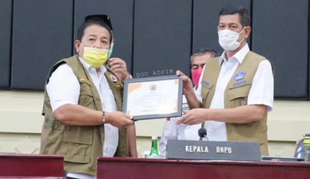 Berhasil Kendalikan Covid-19, Gubernur Lampung Diapresiasi Kepala BNPB