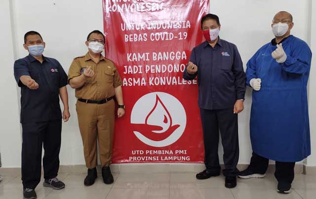 Covid-19, PMI Lampung Siap Menerima Donor Konvalesen