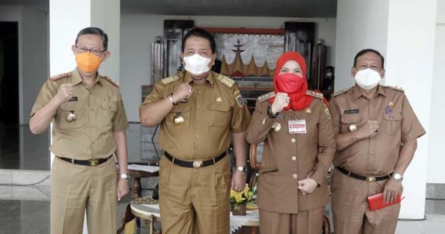 Hasil Pertemuan Walikota Eva Dwiana dengan Gubernur Arinal: Taman Gajah, PKOR Wayhalim, dan Stadion Pahoman akan Dikelola Pemkot