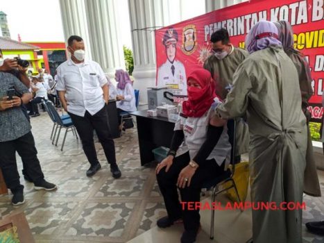 Walikota Bandarlampung Imbau Masyarakat tidak Takut Divaksin Covid-19