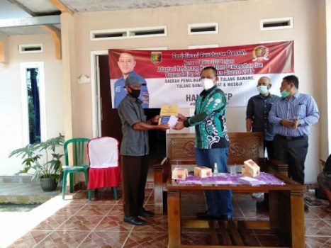 Sosialisasi Perda AKB, Hanipal Ajak Warga Lampung Patuhi Prokes