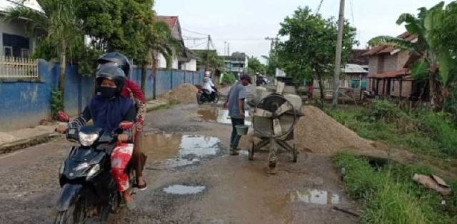 ‘Diserbu’ 43 Narapidana, Jl. Taman Siswa dan Sriwijaya Kotabumi Kini Berubah