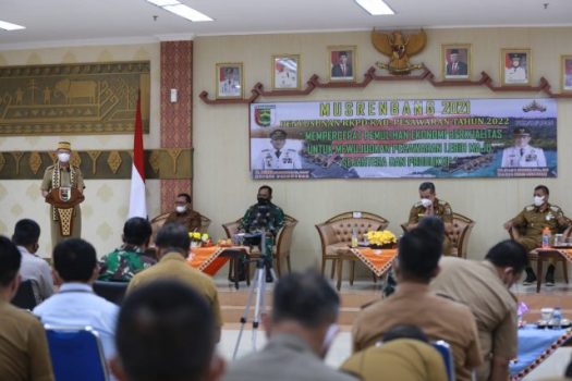 Musrenbang RKPD Pesawaran 2022, Pemprov  Berharap Pesawaran Jadi Pendorong Laju Pembangunan di Lampung