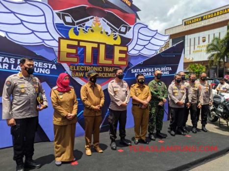 Hadiri Peluncuran ETLE, Ini Harapan Walikota Bandarlampung
