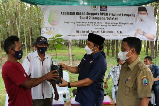 Wahrul Serap Aspirasi Warga di Desa Kertosari Lamsel