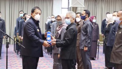 Gubernur Lampung Lantik Kadis Perindag dan 67 Pejabat Fungsional