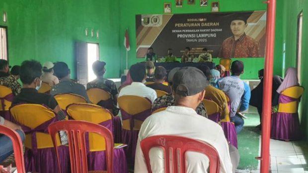 Ali Imron Sosialisasikan Perda Rembuk Desa di Kebondamar