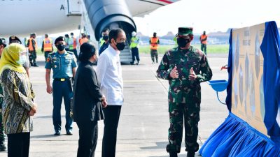Presiden Jokowi Jamin Pendidikan dan Rumah bagi Anak Awak KRI Nanggala 402