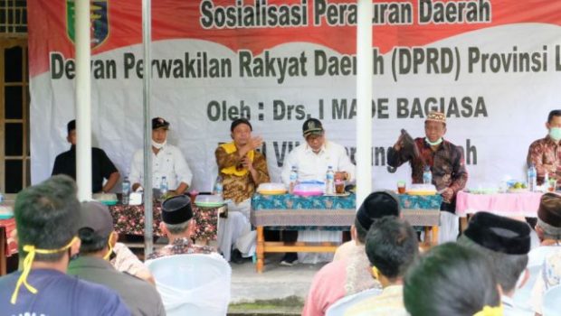 Made Bagiasa Sosialisasikan Perda No 3/2020 di Seputih Banyak