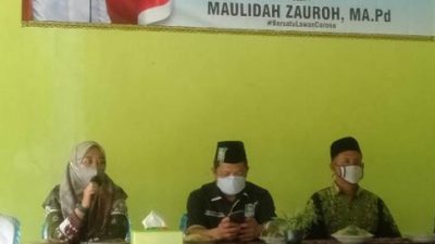 Maulida Zauroh Sosialisasikan Perda AKB di Pondok Pesantren Tubaba
