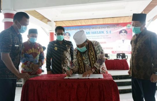 Pemkot Bengkulu Jalin Kerja Sama dengan Pemkab Lampung Selatan