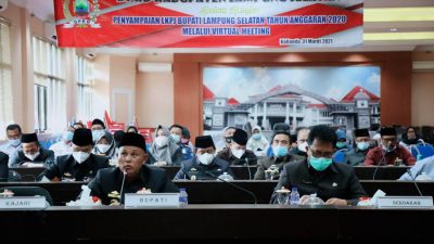 Bupati Nanang Ermanto Sampaikan LKPJ Tahun Anggaran 2020