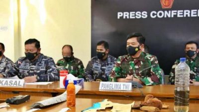 KRI Nanggala-402 Dipastikan Tenggelam, Panglima TNI Masih Terus Berupaya Menyelamatkan 53 Awak Kapal