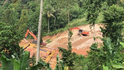 Tidak Ada Artinya Polda Lampung Menyegel Tambang Liar Bukit Campang, Ini Buktinya