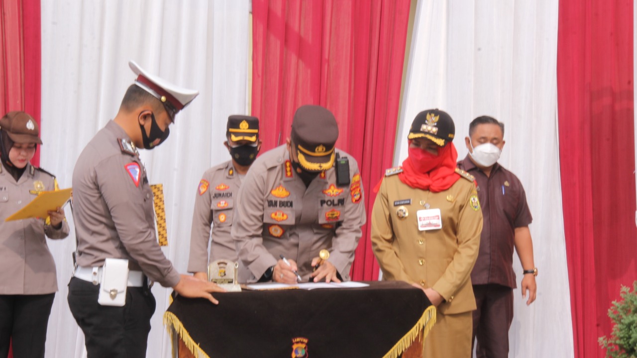 Kecamatan Tanjungsenang dan Kemiling Resmi Miliki Polsek