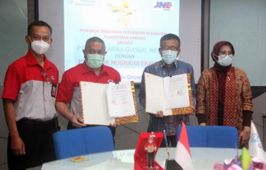 JNE Distribusikan Produk Farmasi PT Indofarma Global Medika ke Seluruh Indonesia