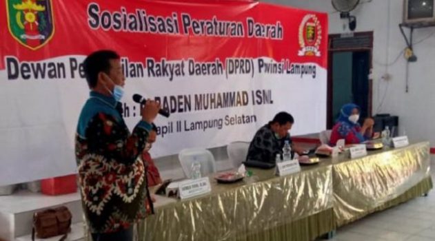 Raden Muhammad Ismail Sosialisasi Perda AKB di Sukadamai