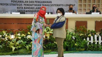 Pendaftaran Tanah Sistematis Lengkap 2021 di Bandarlampung Dikawal Kejaksaan