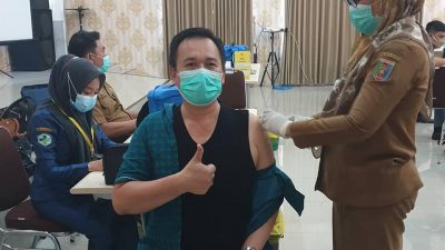 Para Anggota DPRD Lampung Jalani Vaksinasi Covid-19