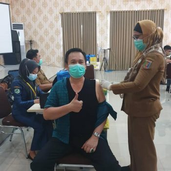 Para Anggota DPRD Lampung Jalani Vaksinasi Covid-19